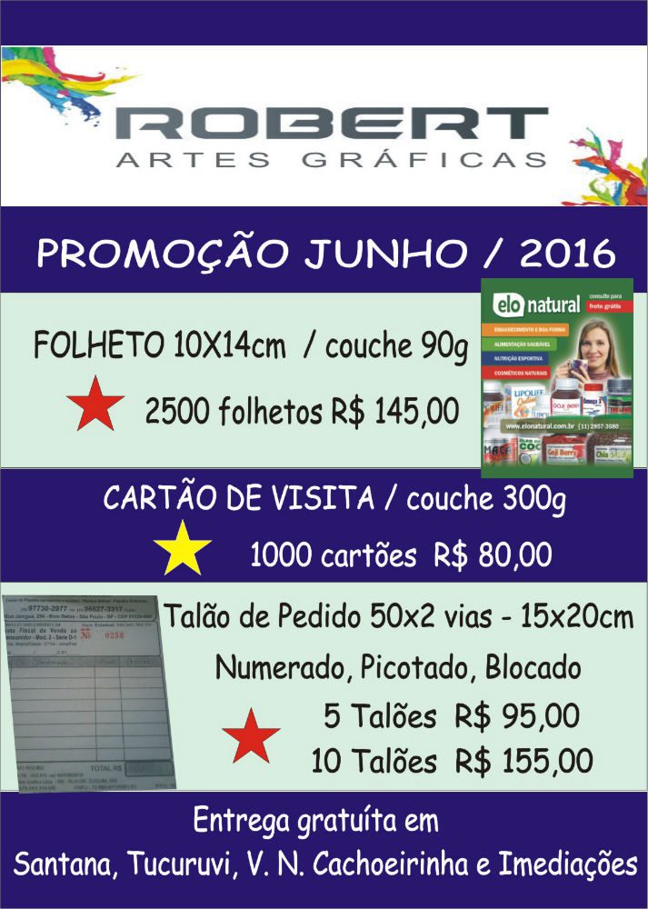 PROMOÇÃO 2016