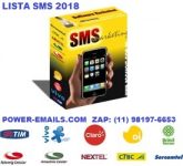 LISTA TELEFONES CELULARES SMS 2018