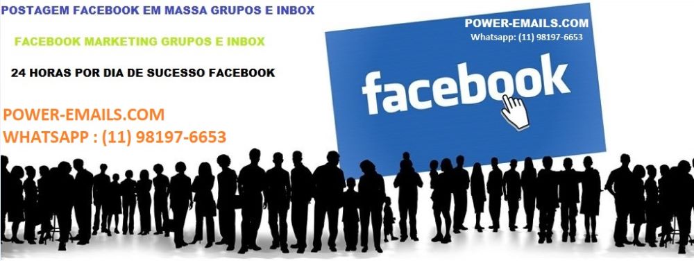 FACEBOOK GRUPOS E INBOX AUTOMATIZADO ENVIOS EM MASSA 2018