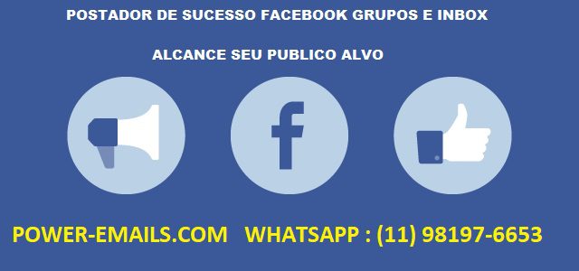 FACEBOOK GRUPOS E INBOX AUTOMATIZADO ENVIOS EM MASSA 2018