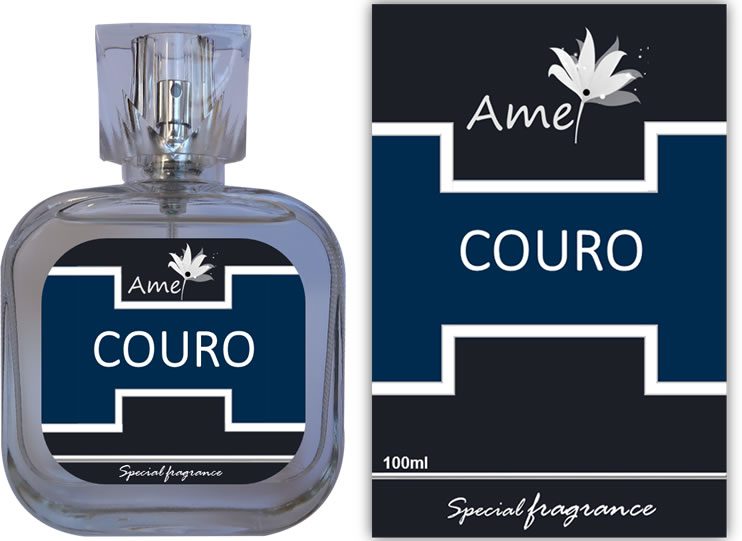 Perfume Couro com 100ml, Inspirado no perfume Kouros