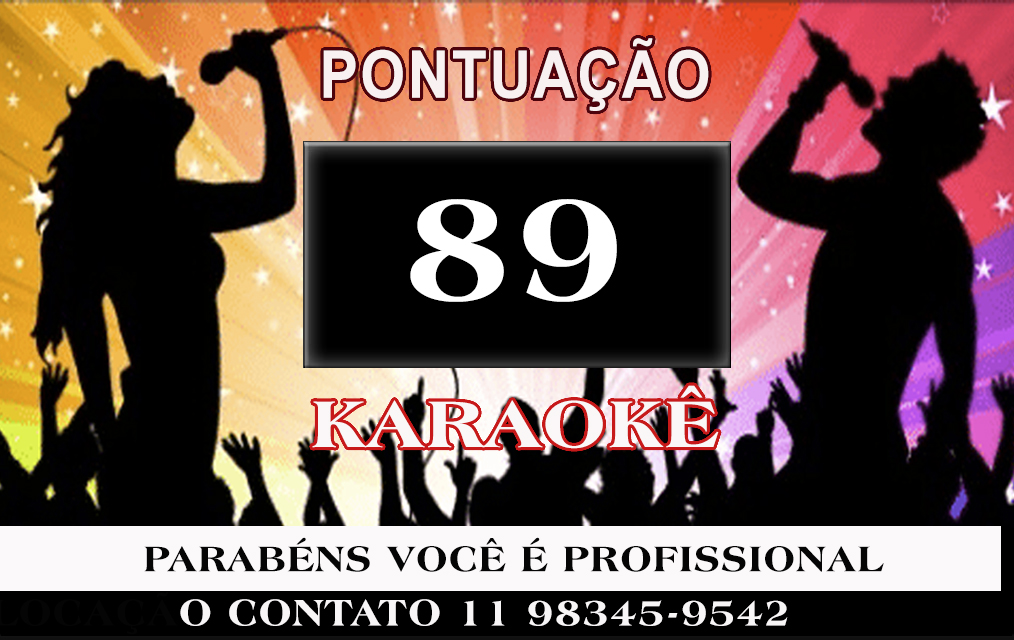 Karaoke VIDEOKE PROFICIONAL de pontuação