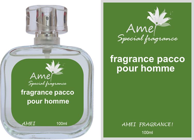 Perfume Pacco Pour Homme 100ml, inspirado no perfume Paco Rabanne