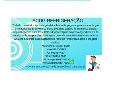 ACDG REFRIGERAÇÃO