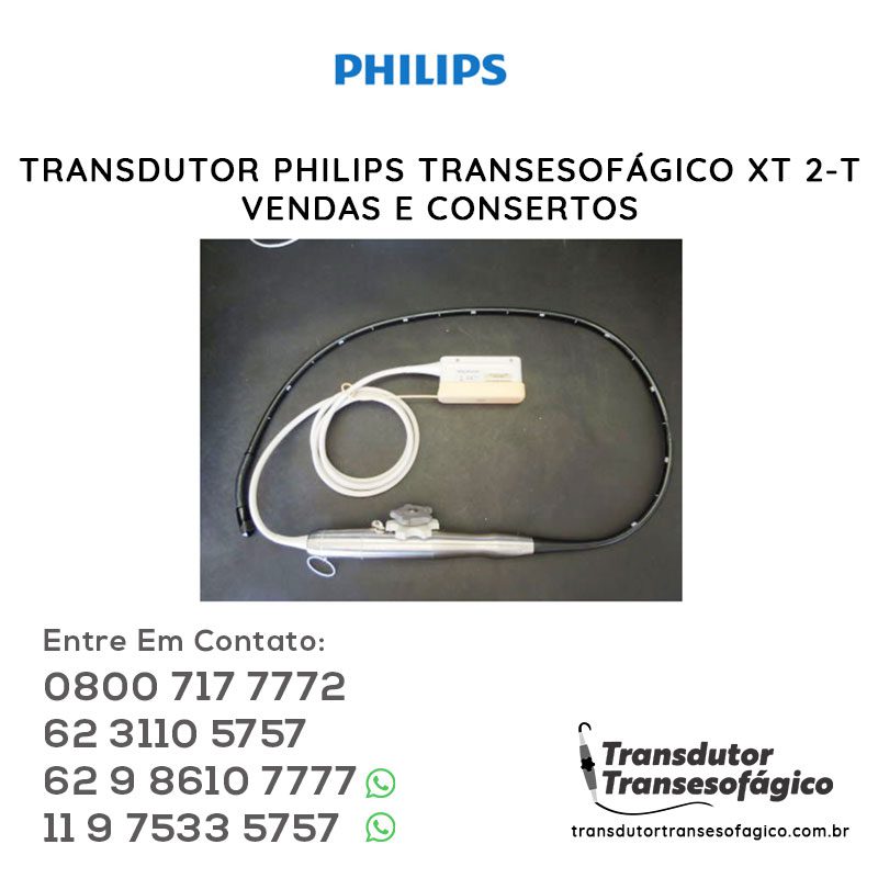 TRANSDUTOR-PHILIPS-TRANSESOFÁGICO-XT-2-T-VENDAS-E-CONSERTOS