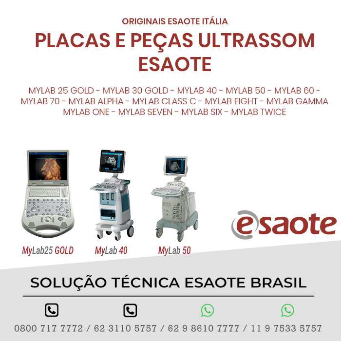 PLACAS ULTRASSOM ESAOTE - ASSISTÊNCIA TÉCNICA E IMPORTAÇÃO