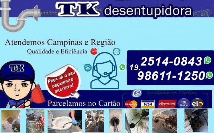 Desentupidora em Campinas