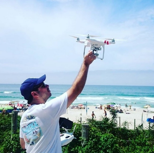 Aulas de Drone Rio de Janeiro RJ Barra da Tijuca Leblon Ipanema Botafogo Recreio Phantom Mavic Spark DJI - 03
