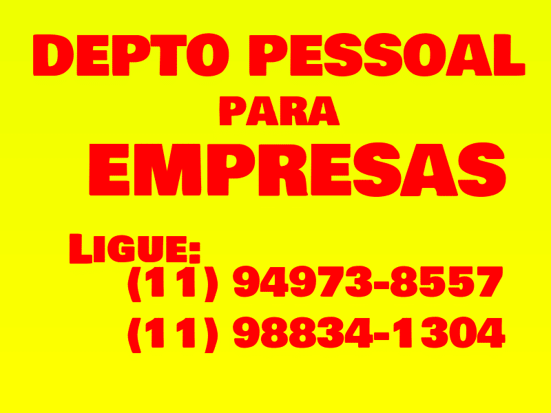 DEPTO PESSOAL AMARELO