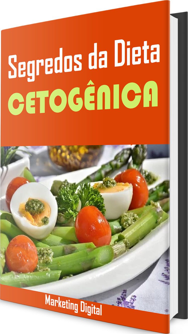 Segredos da Dieta CetogÃªnica Capa 3D