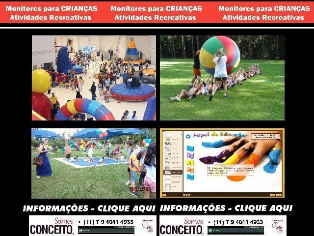 04 ATIVIDADES - BRINCADEIRAS GINCANAS - MONITORES RECREACAO INFANTIL - 11 - 9 4041 4933 - WHATS - SP CAPITAL