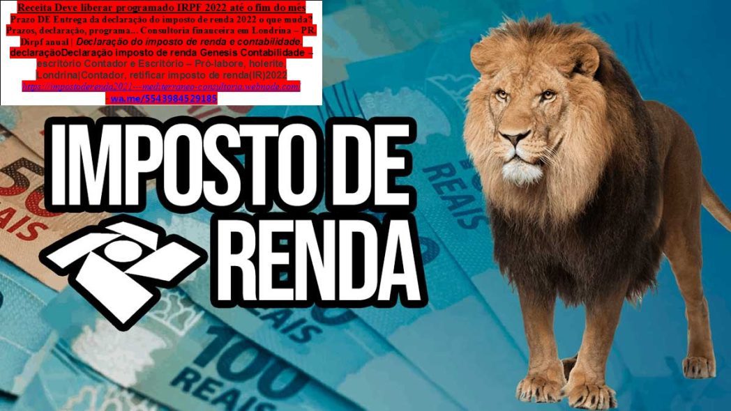 IMPOSTO DE RENDA 2022 - 04