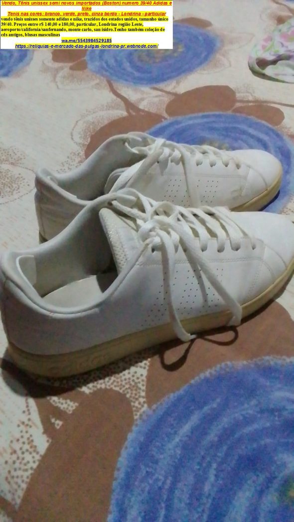 TENIS ADIDAS BRANCO