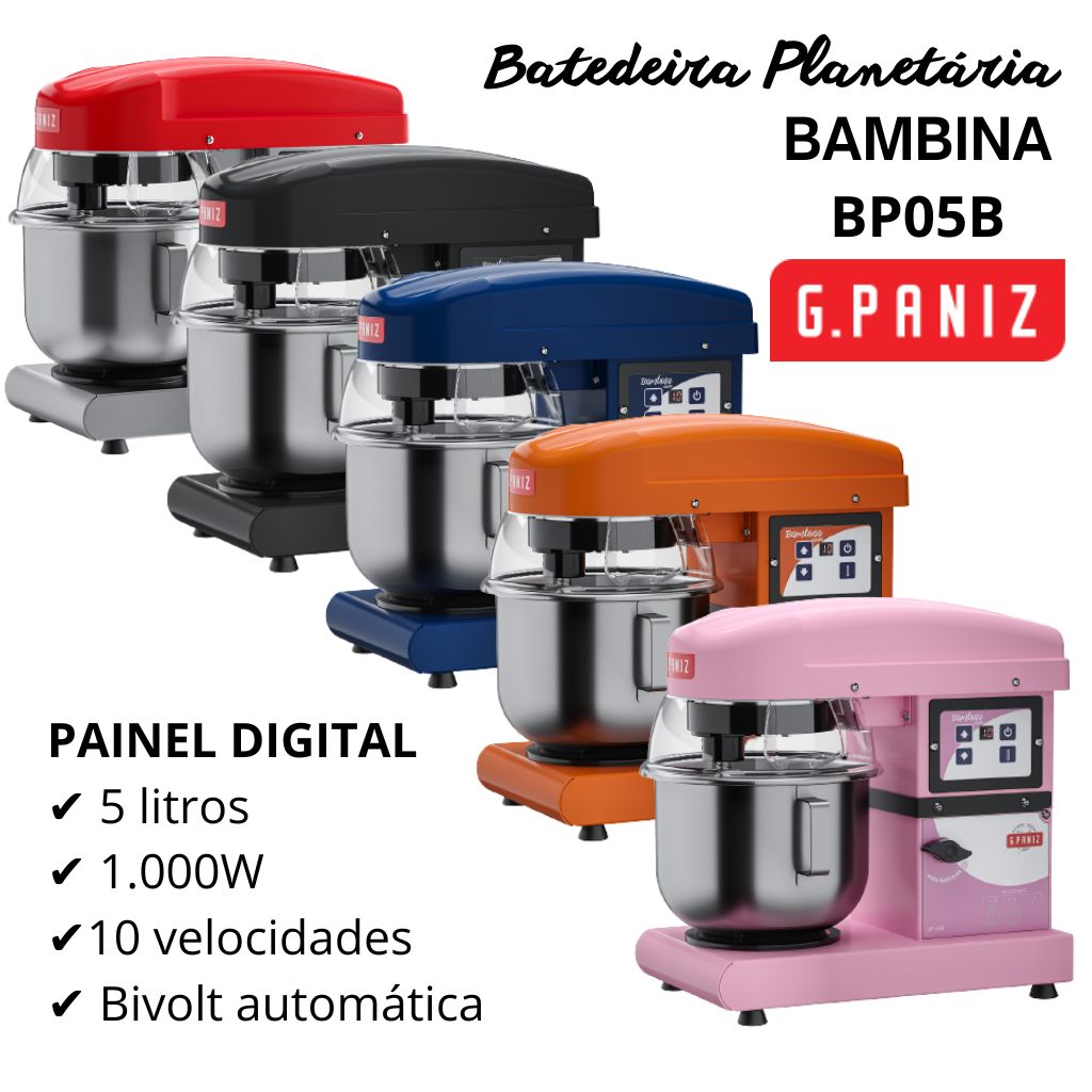 Linha Batedeira Bambina-BP05 Color