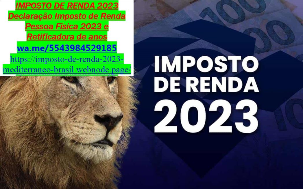 2023 - IMPOSTO DE RENDA 02 -