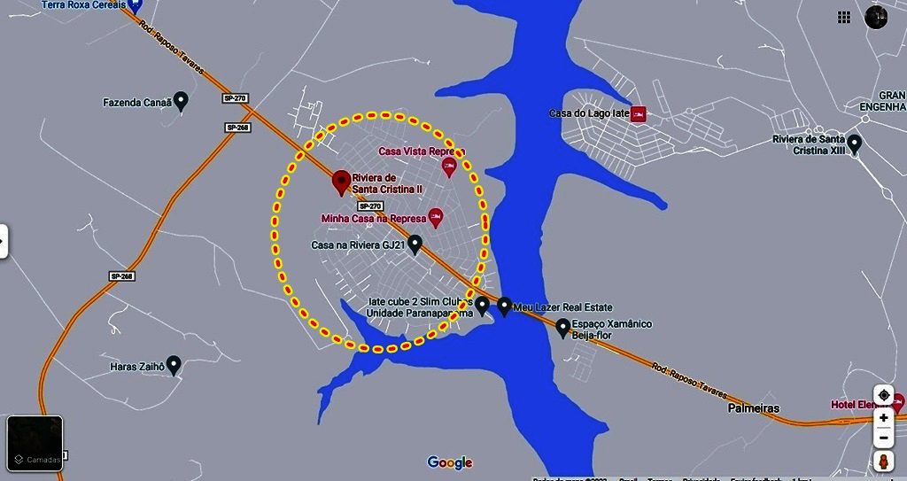 RIVIERA SANTA CRISTINA-II_Mapa 01